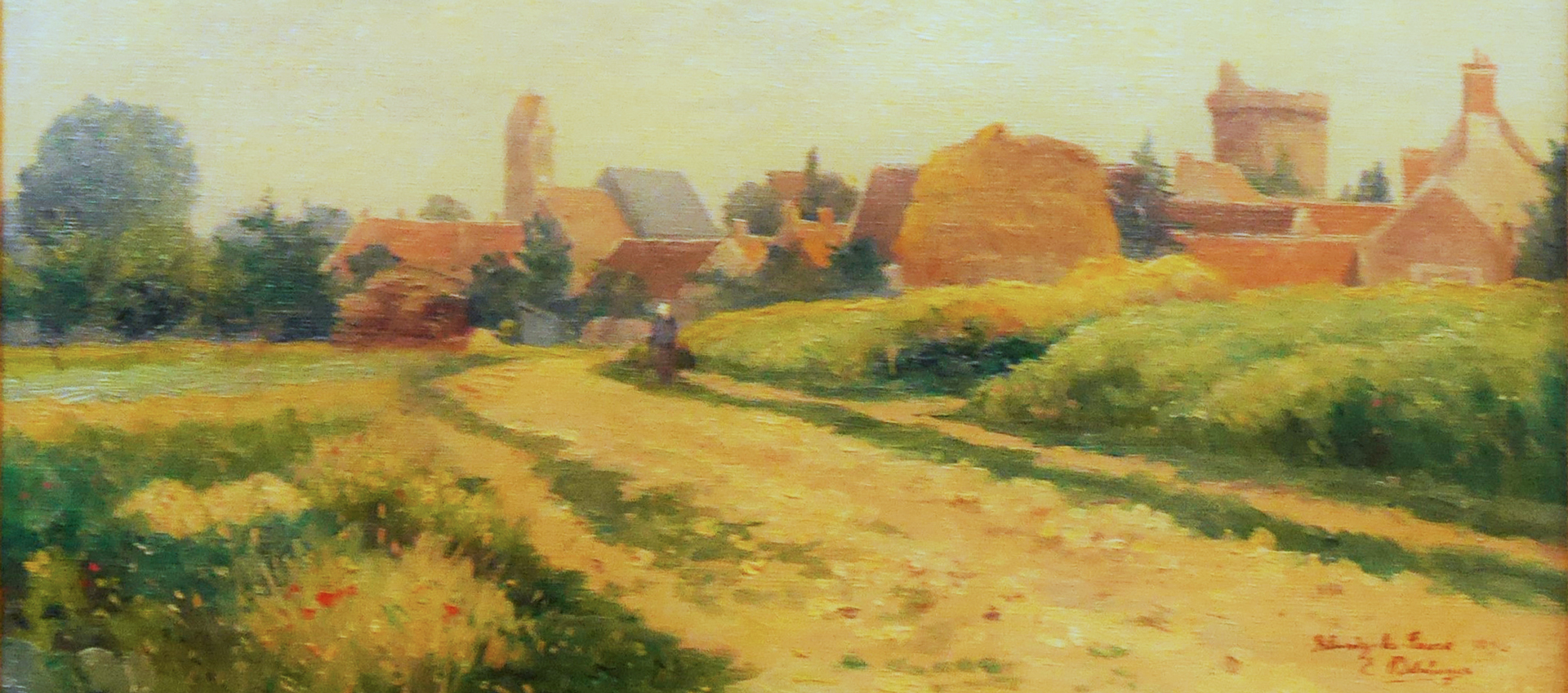 Eugène et Alexis DELAHOGUE, Artistes Peintres Mémoires de Blandy